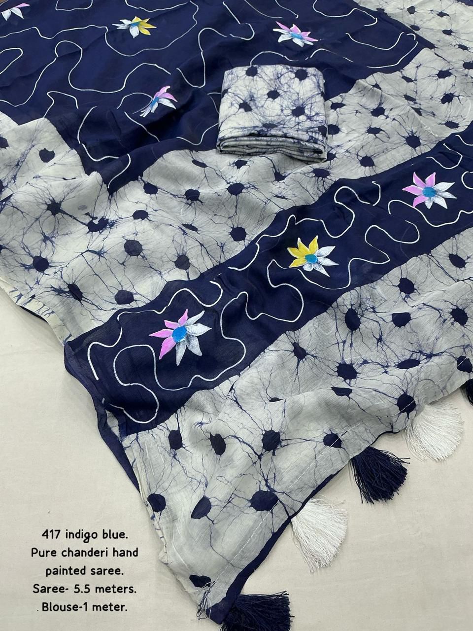 Chanderi Cotton Saree