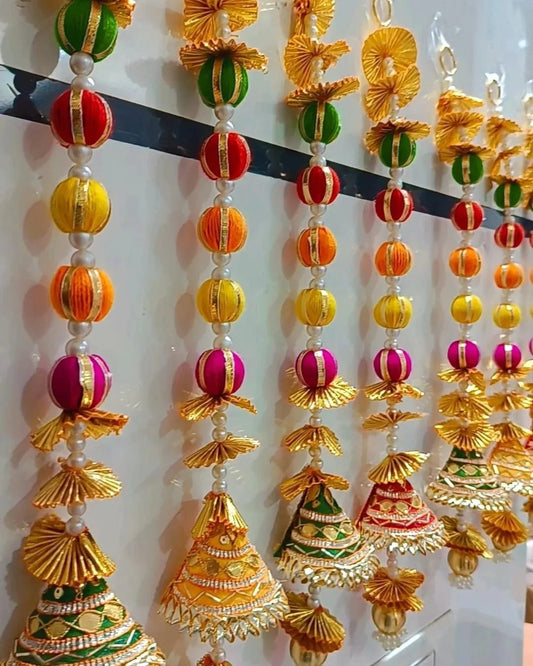 Attractive Gota with Ball Hanging